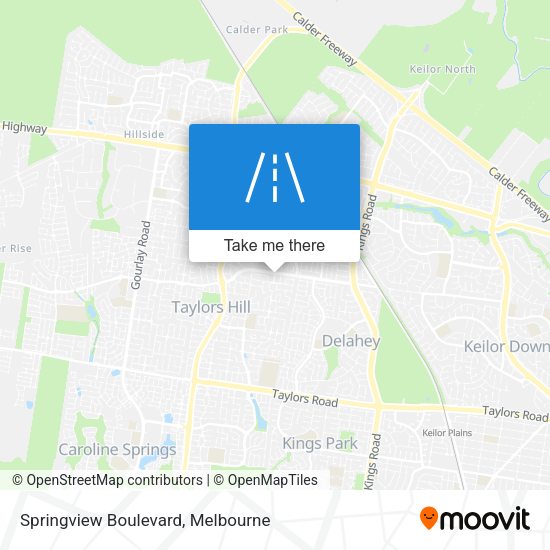 Springview Boulevard map