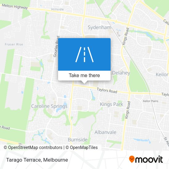 Tarago Terrace map