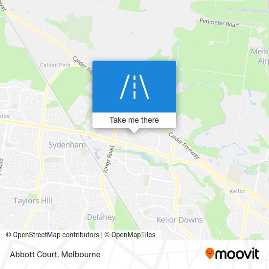 Abbott Court map