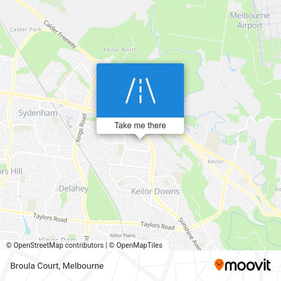 Broula Court map
