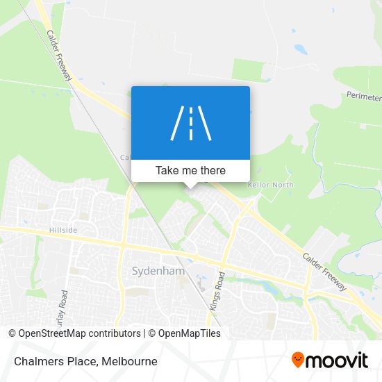 Chalmers Place map
