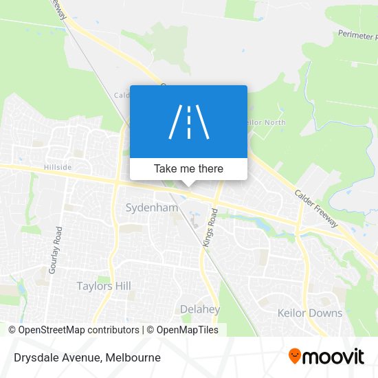Drysdale Avenue map