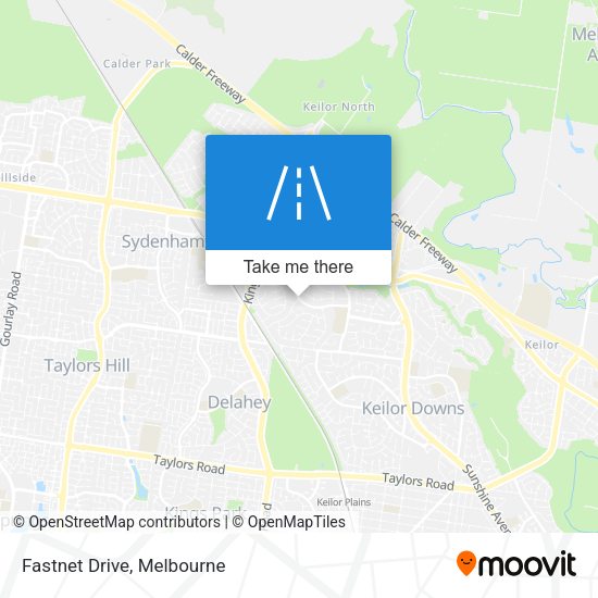 Fastnet Drive map