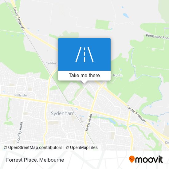 Forrest Place map
