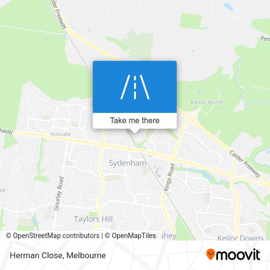 Herman Close map
