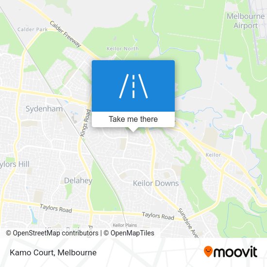 Kamo Court map