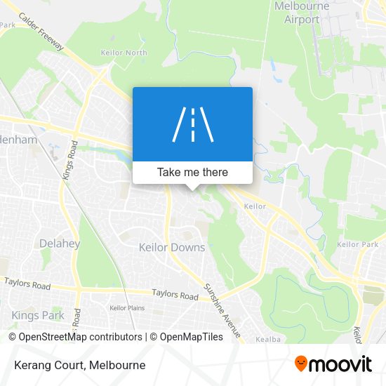 Kerang Court map
