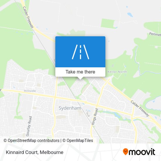 Kinnaird Court map