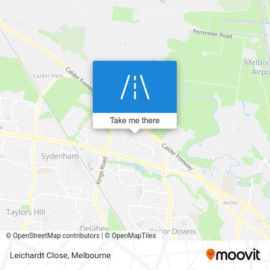Leichardt Close map