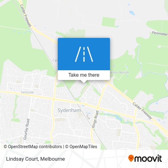 Lindsay Court map