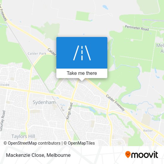 Mackenzie Close map