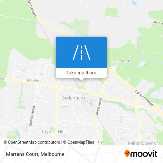 Martens Court map