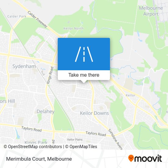 Merimbula Court map