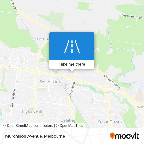 Murchison Avenue map