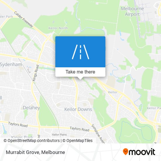 Murrabit Grove map