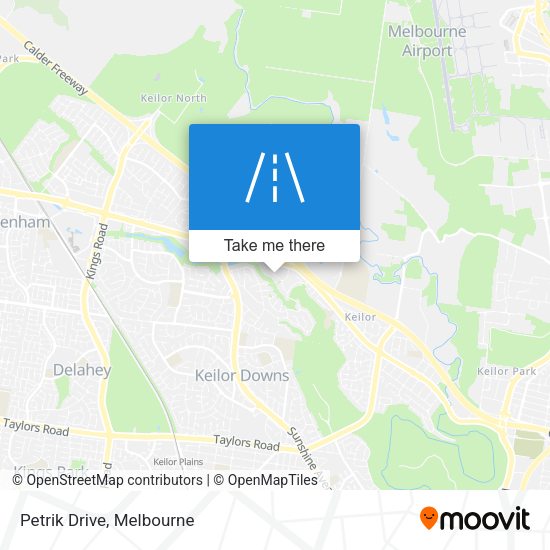 Petrik Drive map