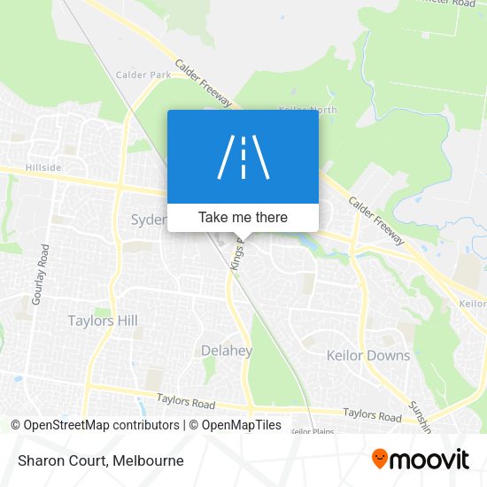 Sharon Court map