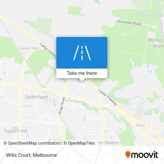 Wills Court map
