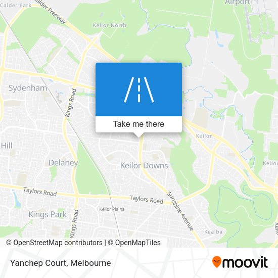 Yanchep Court map