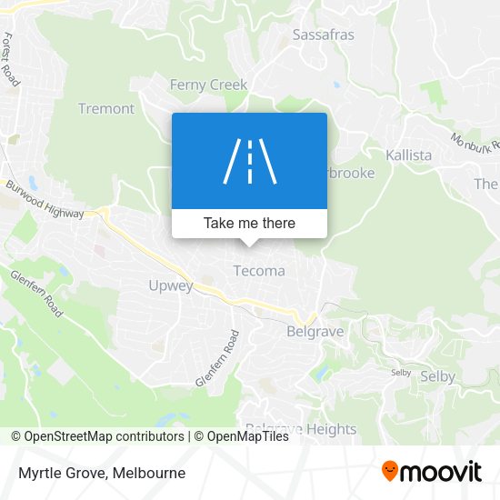 Myrtle Grove map