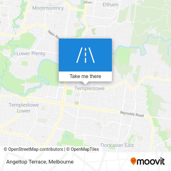 Angeltop Terrace map