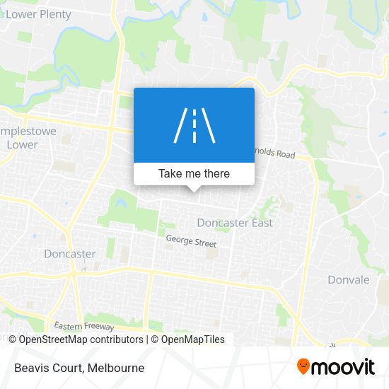 Beavis Court map