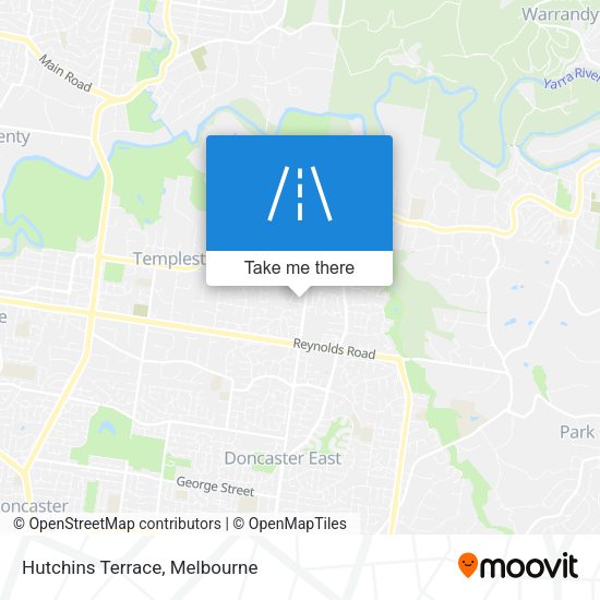 Hutchins Terrace map