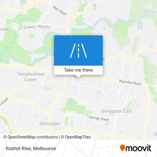 Robhill Rise map