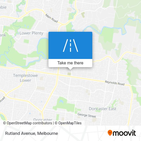 Rutland Avenue map