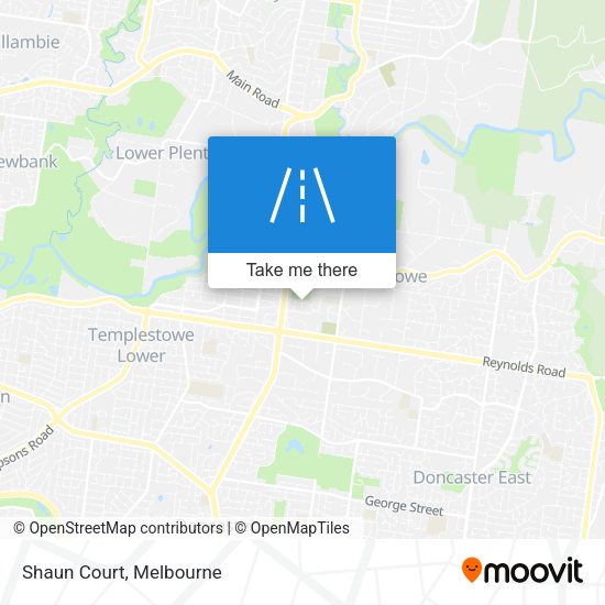 Shaun Court map