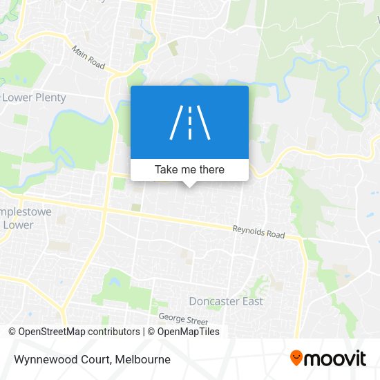 Wynnewood Court map