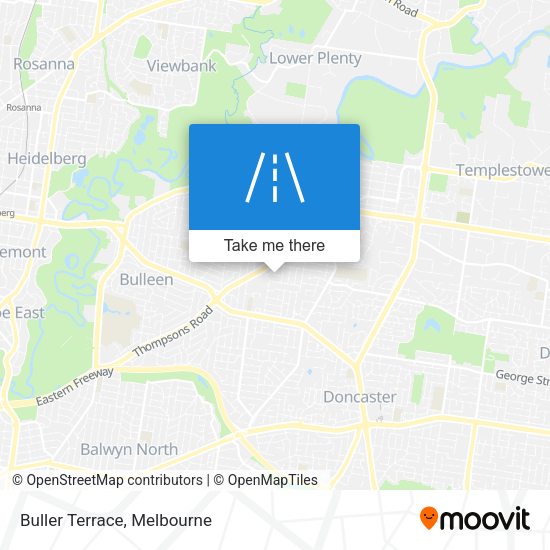 Buller Terrace map
