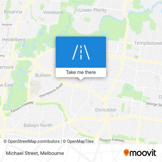 Michael Street map