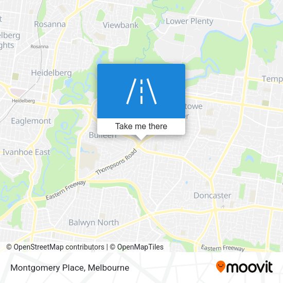 Montgomery Place map