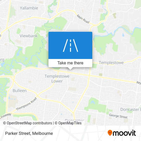 Parker Street map