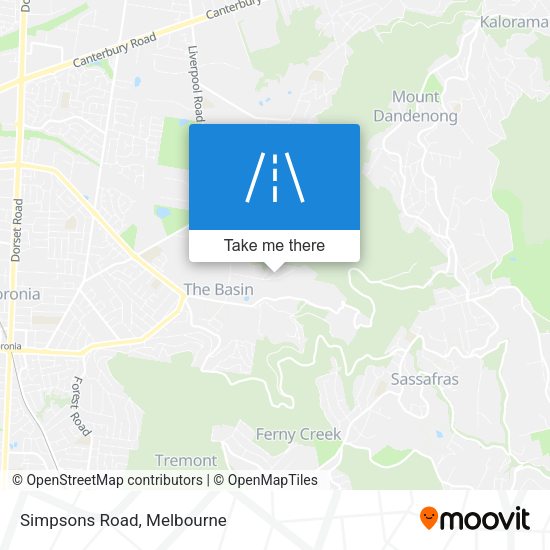Simpsons Road map