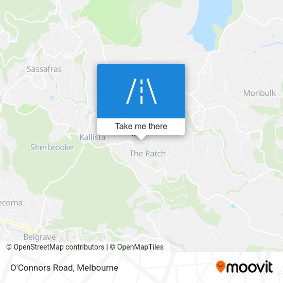O'Connors Road map
