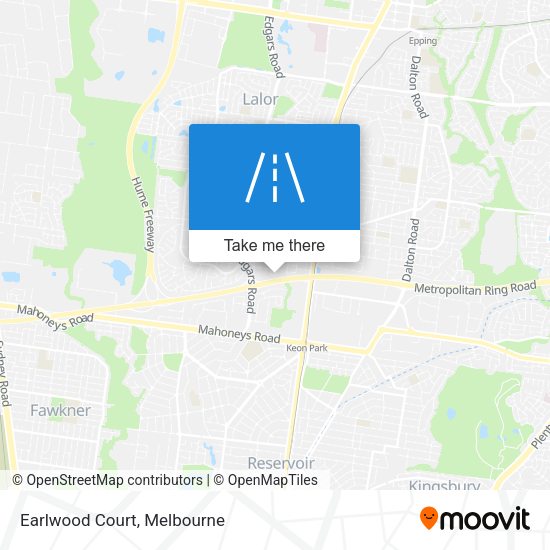 Earlwood Court map