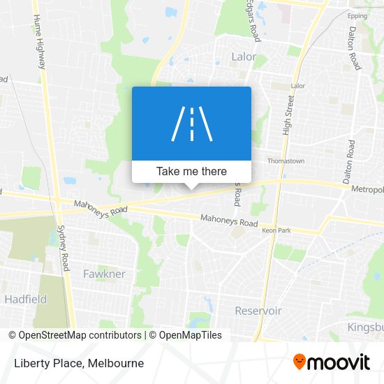 Liberty Place map