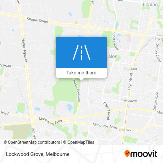 Lockwood Grove map