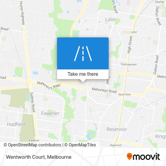 Wentworth Court map