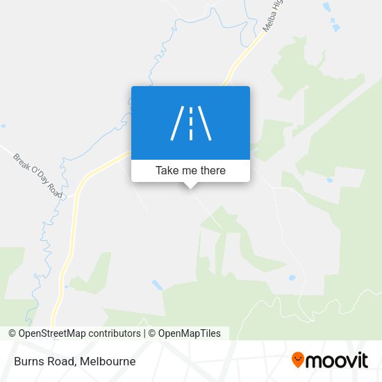 Burns Road map