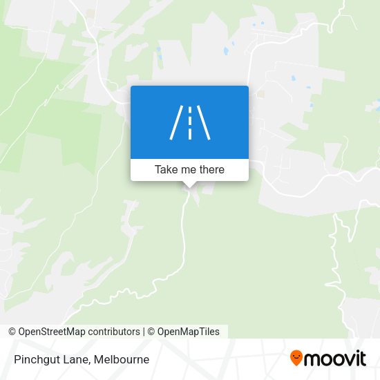 Pinchgut Lane map