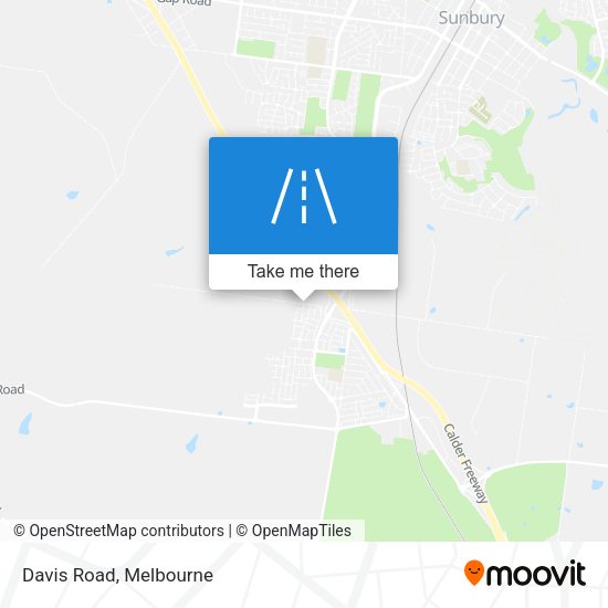 Davis Road map
