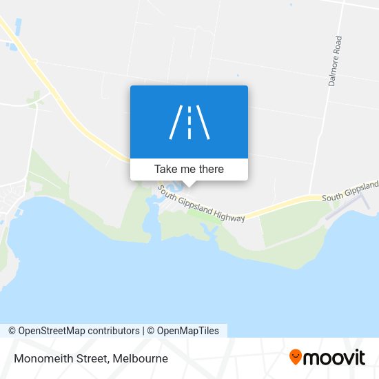 Monomeith Street map