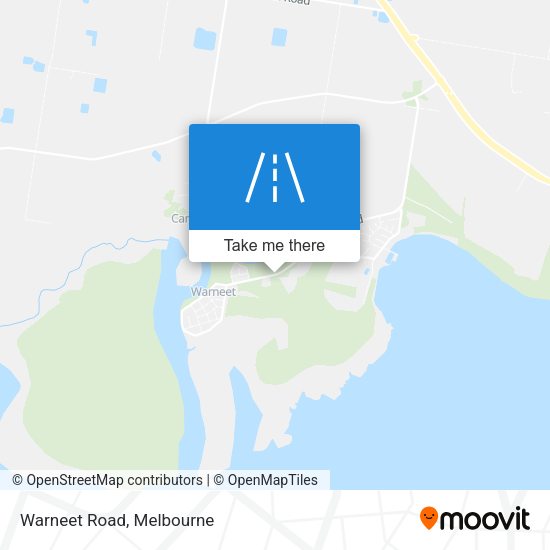 Warneet Road map