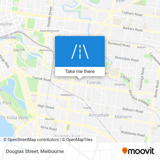 Douglas Street map