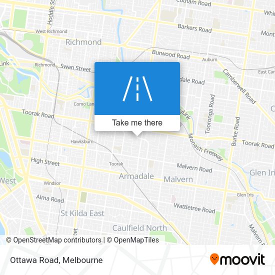 Ottawa Road map