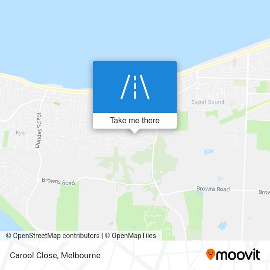 Carool Close map