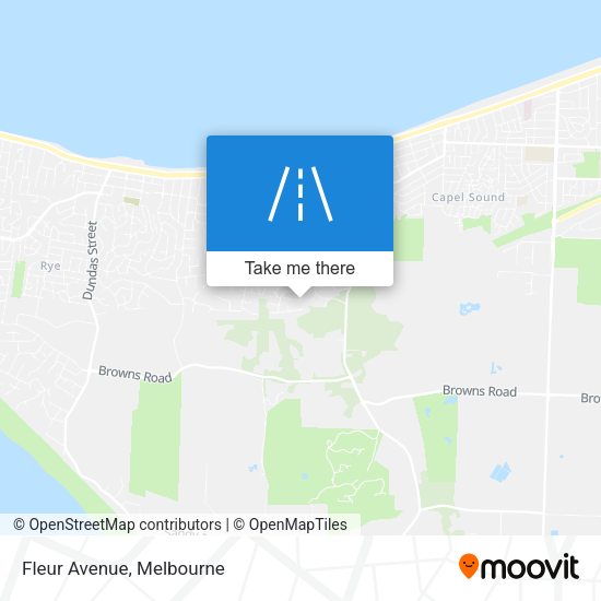 Fleur Avenue map